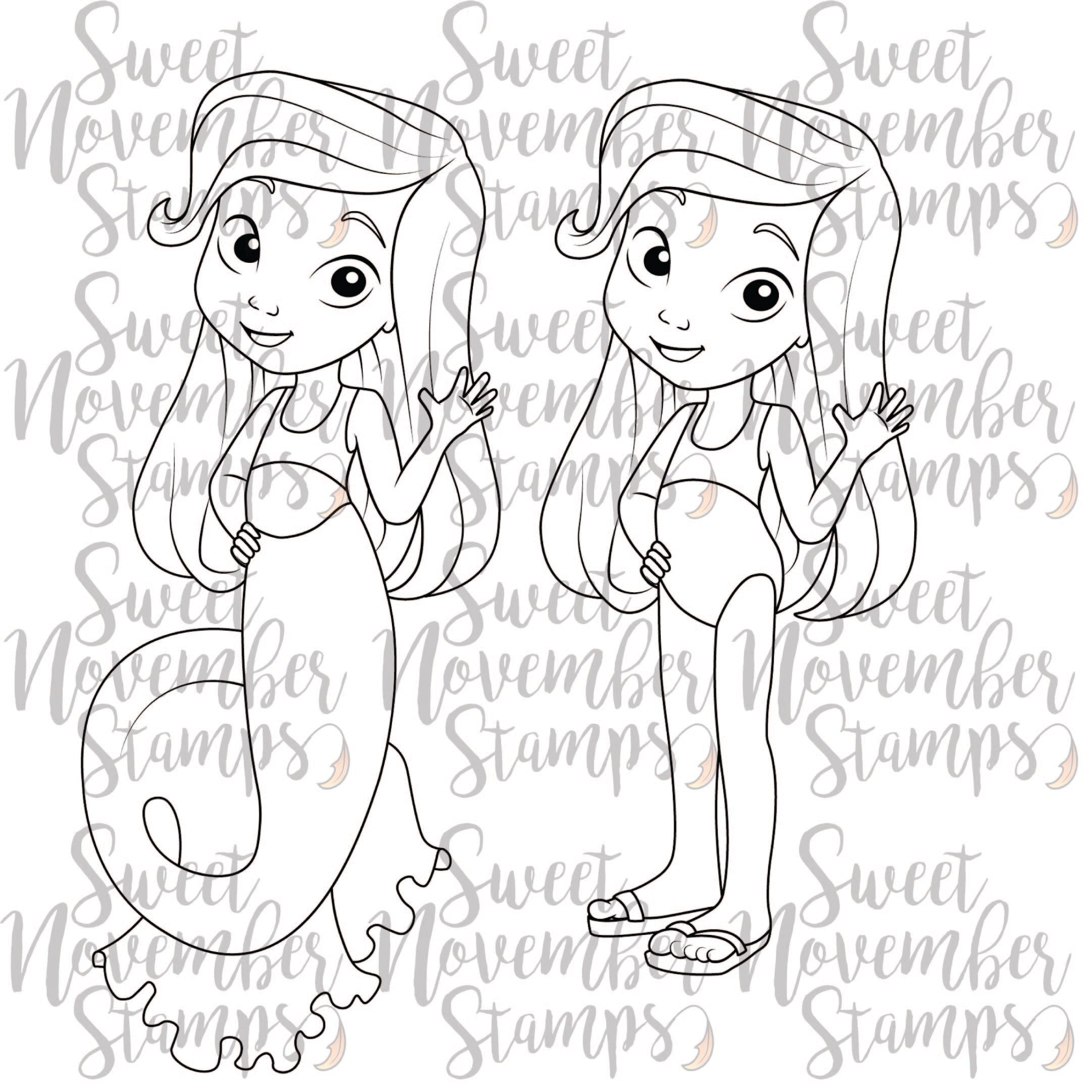 Digital Stamp - Teen Self Esteem: Charlie