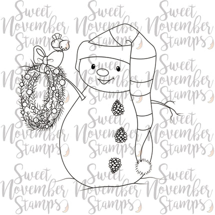 Digital Stamp - Sweet November Vault: Chill E Pinebough