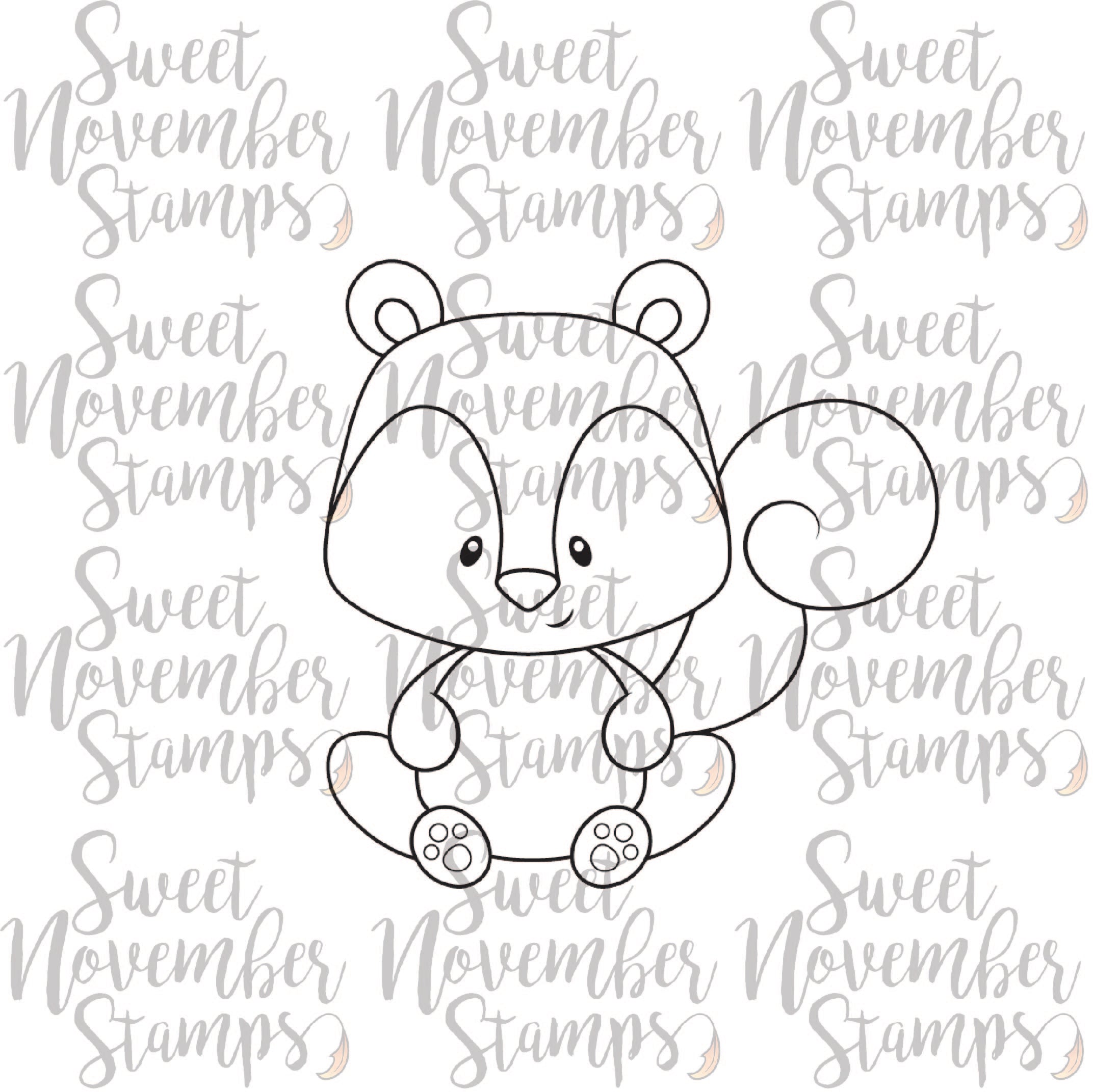 Digital Stamp - Sweet November Vault: Nature Pal Chipmunk