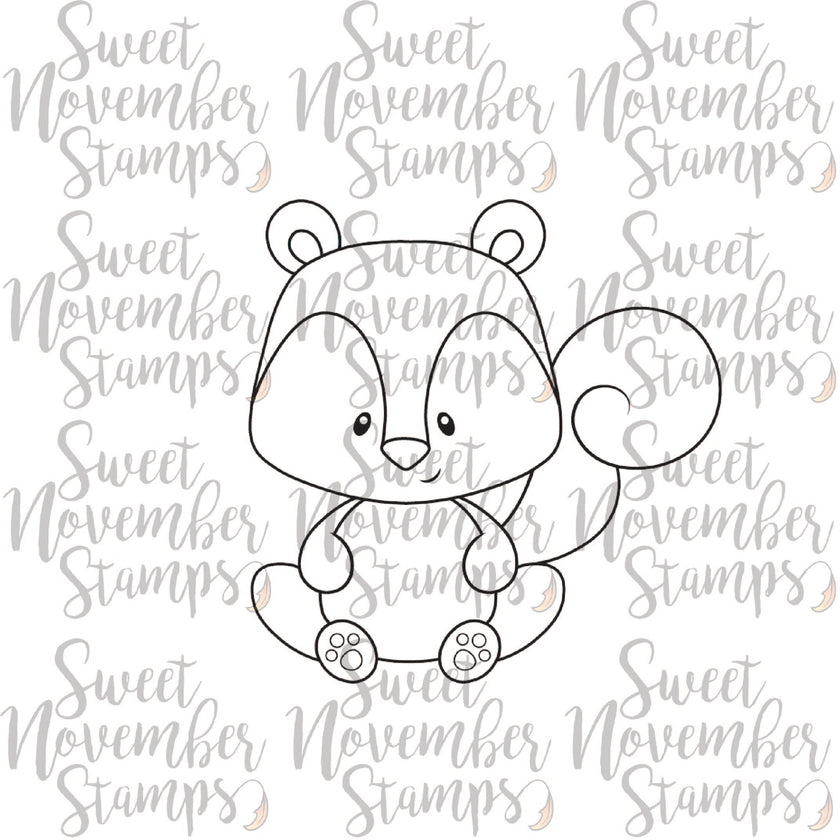 Digital Stamp - Sweet November Vault: Nature Pal Chipmunk