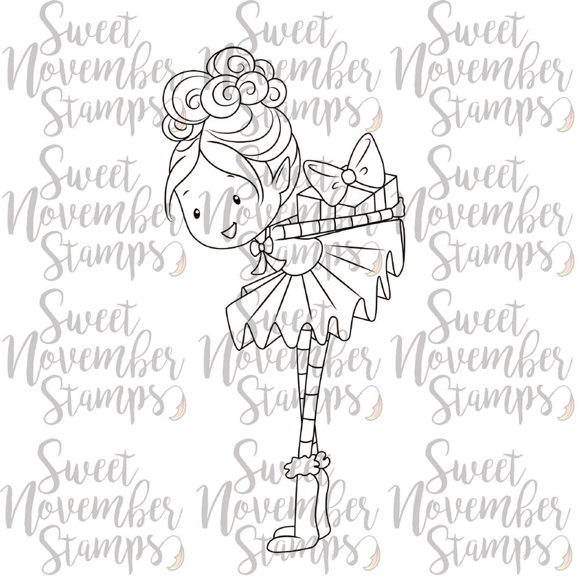 Digital Stamp - Sweet November Vault: Christmas Pixie Chrissy
