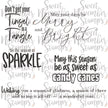 Digital Stamp - Sentiment Pack: Christmas