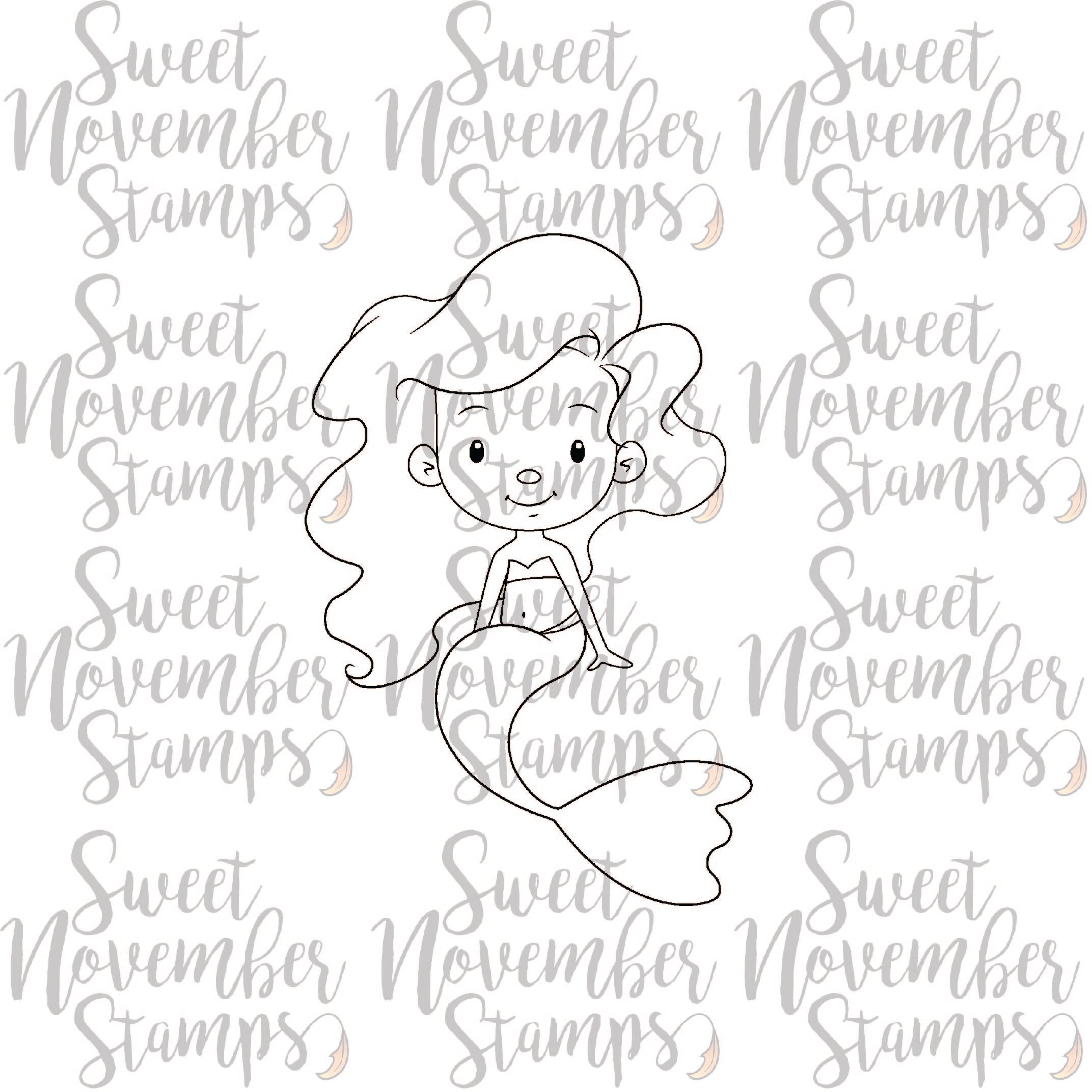 Digital Stamp - The Guppies: Cora