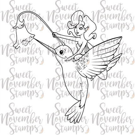 Digital Stamp - Cora Bell and Pip