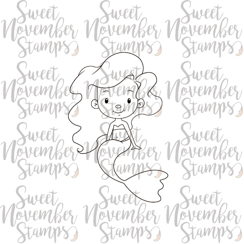 Digital Stamp - The Guppies: Cora