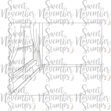Digital Stamp - Scene Builder: Corner Room and Accessories