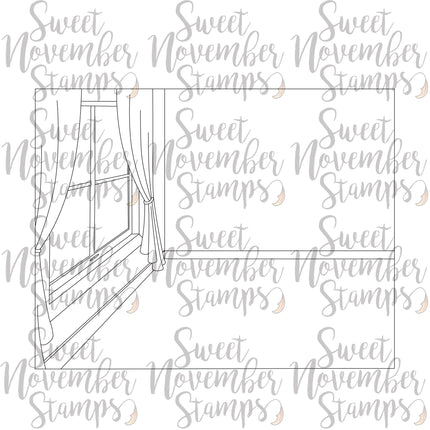 Digital Stamp - Scene Builder: Corner Room and Accessories