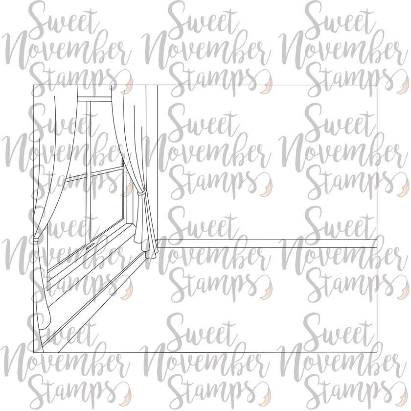 Digital Stamp - Scene Builder: Corner Room and Accessories