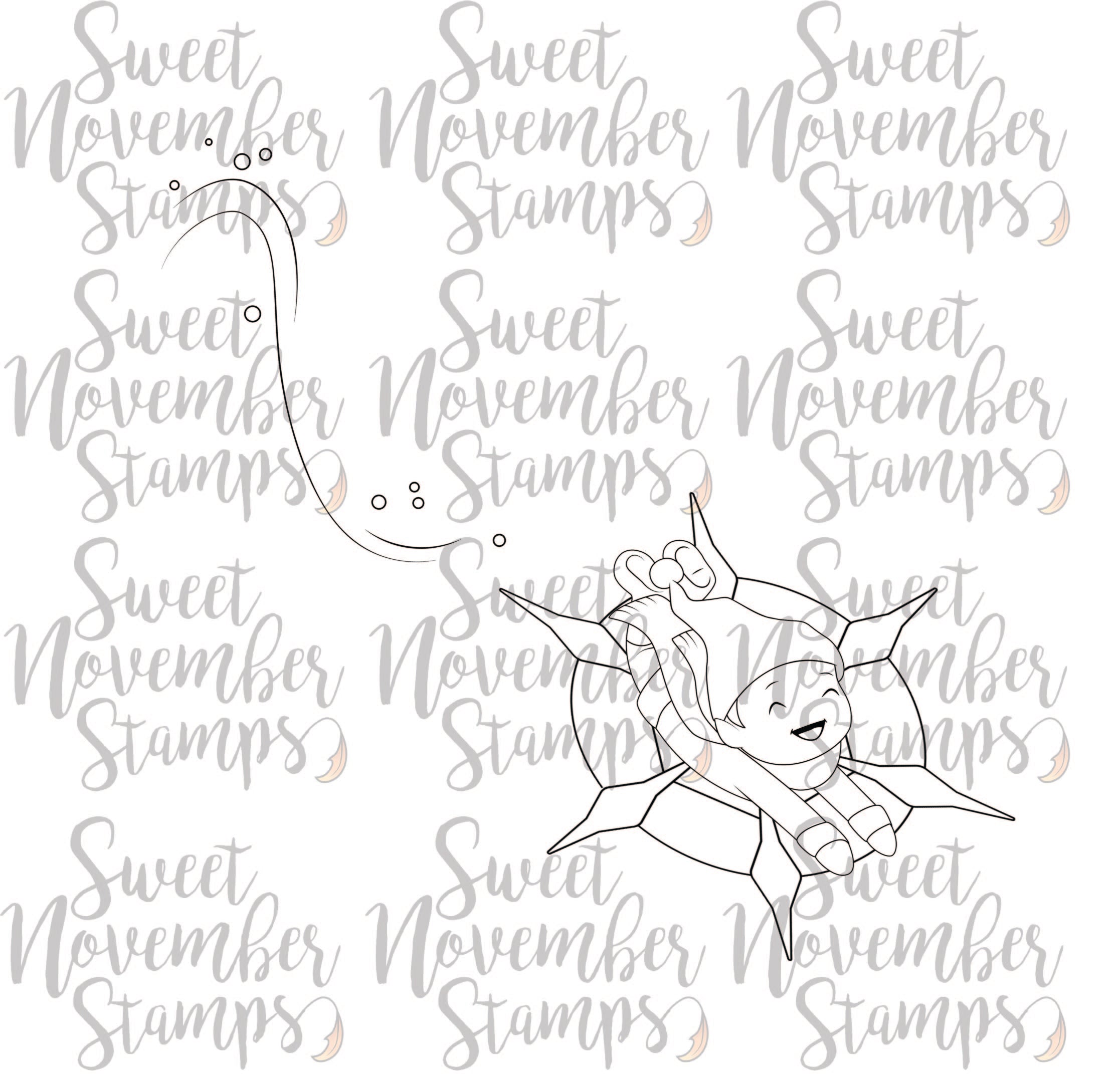 Digital Stamp: Fairwee Flurries - Crispin