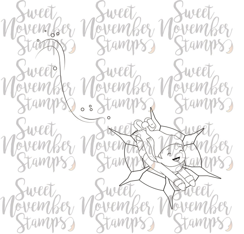 Digital Stamp: Fairwee Flurries - Crispin