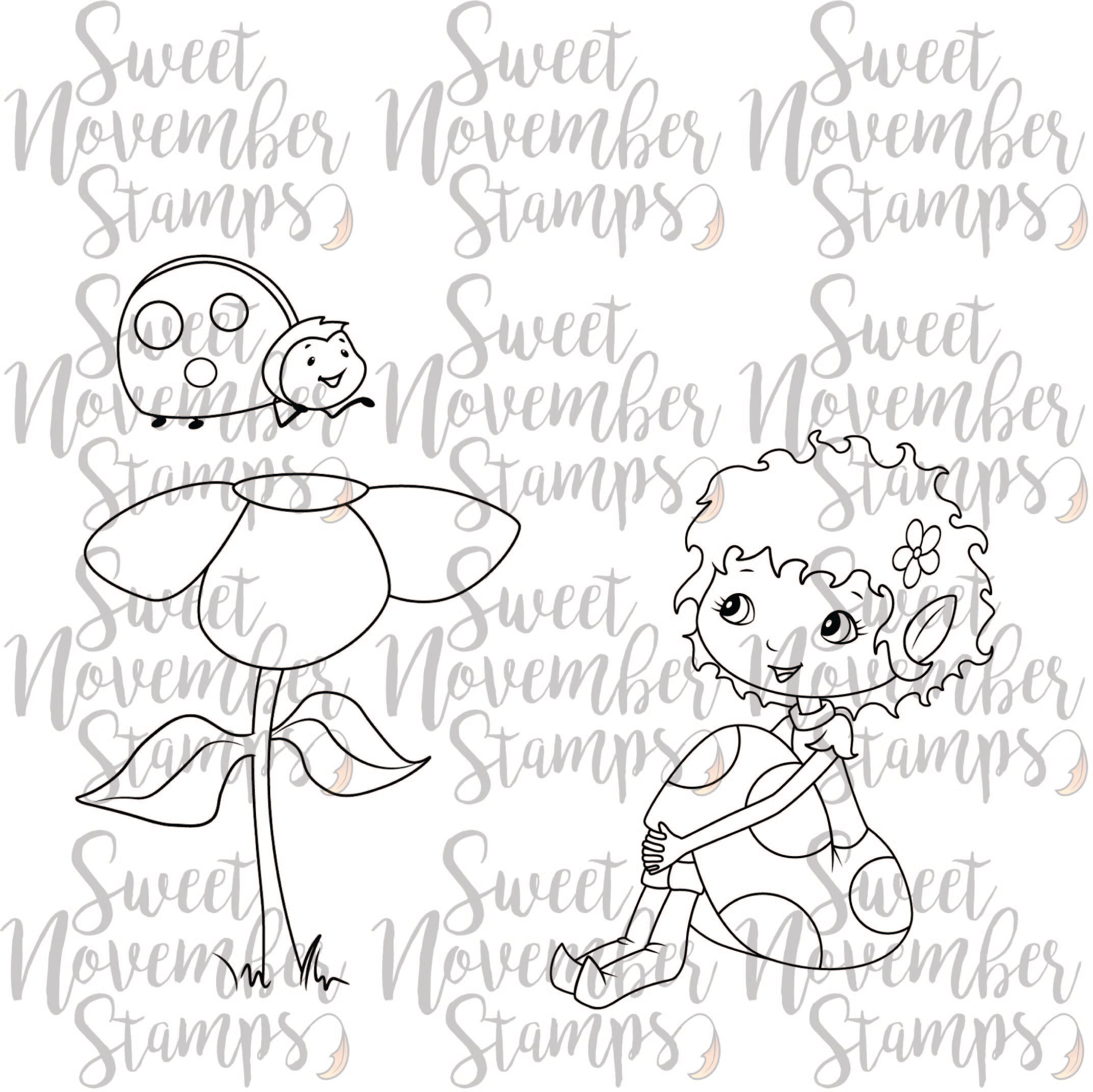 Digital Stamp - Sweet November Vault: Darby and Lulu