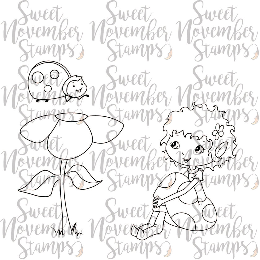 Digital Stamp - Sweet November Vault: Darby and Lulu