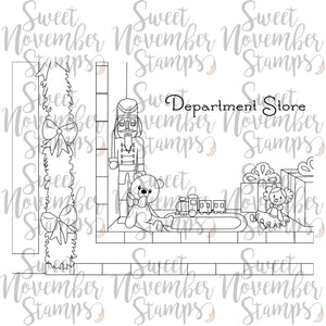 Digital Stamp - Scene Builder: The Department Store