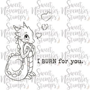 Digital Stamp - Burning Love: Doby bundle set