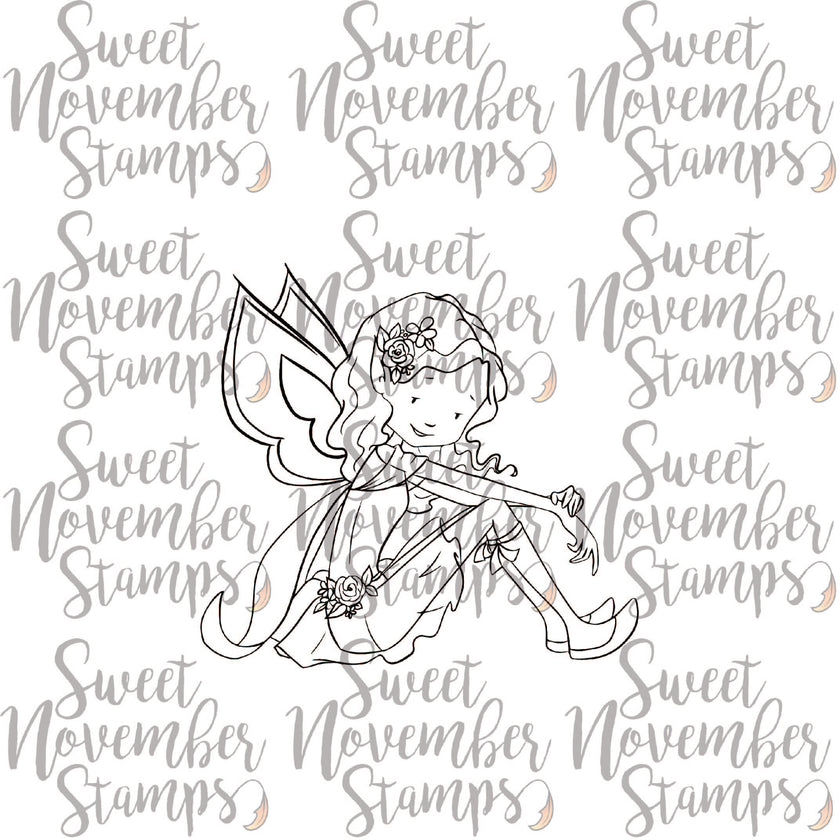 Digital Stamp - Galentine Fairies: Elodie