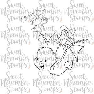 Digital Stamp - Witchwee - Elspeth Halloween Pack