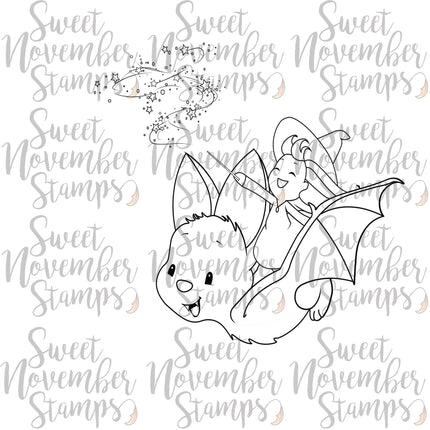 Digital Stamp - Witchwee - Elspeth Halloween Pack