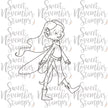 Digital Stamp - Fall Fairy: Ember