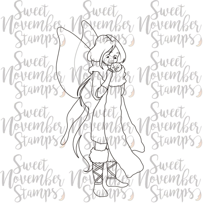 Digital Stamp - Winter Fairytail: Emma Everfrost