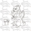 Digital Stamp - Summer Dragons: Errol