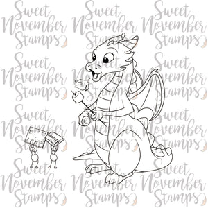 Digital Stamp - Summer Dragons: Errol