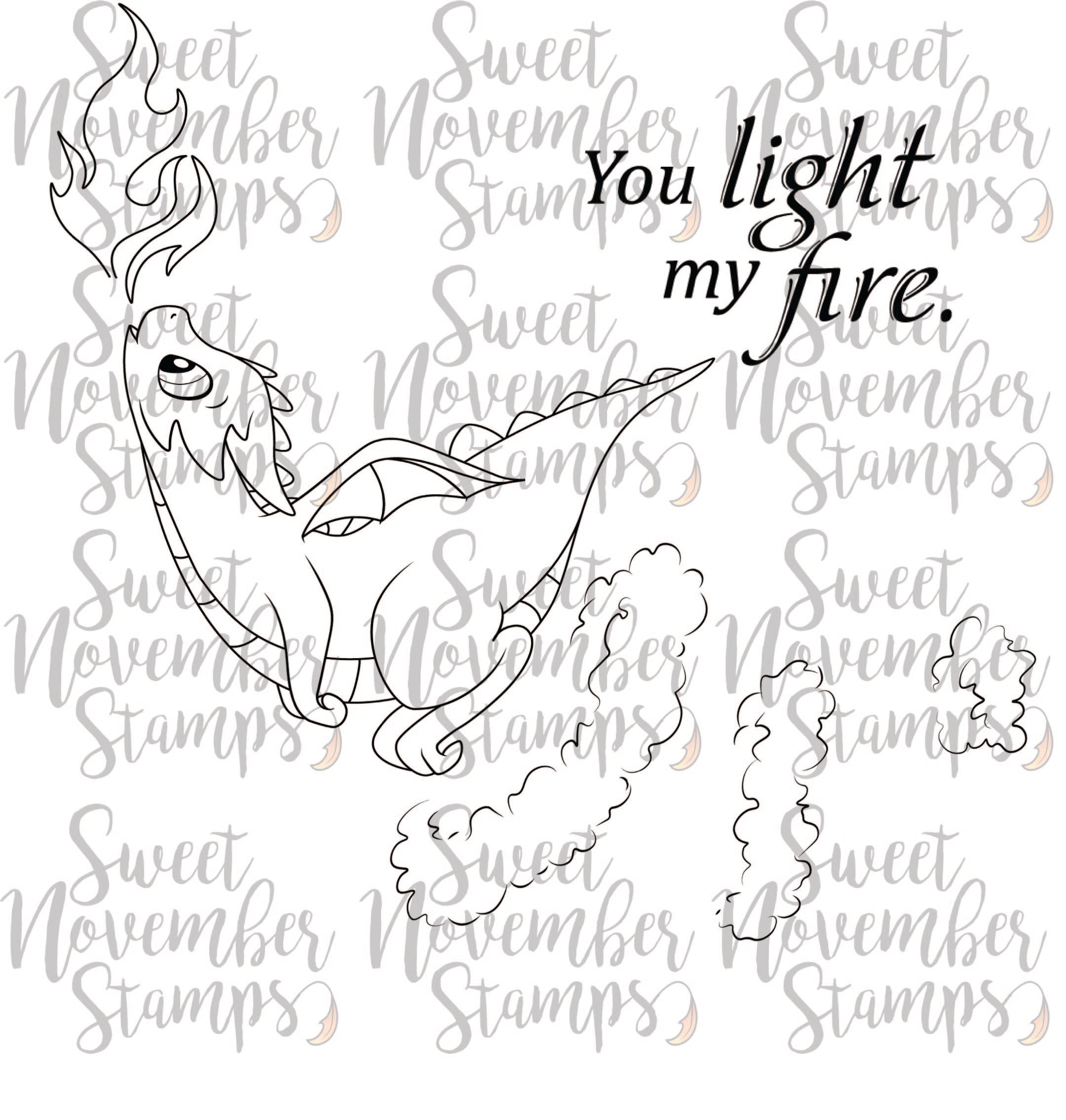 Digital Stamp - Burning Love: Fennick bundle set