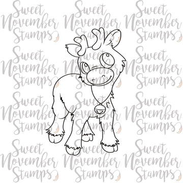 Digital Stamp - Reindeer Games: Figgy