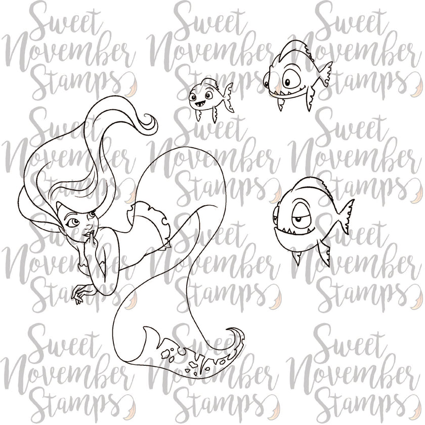 Digital Stamp - Stabby,Bitey: Flow Quickriver and Pip, Paolo and Petey