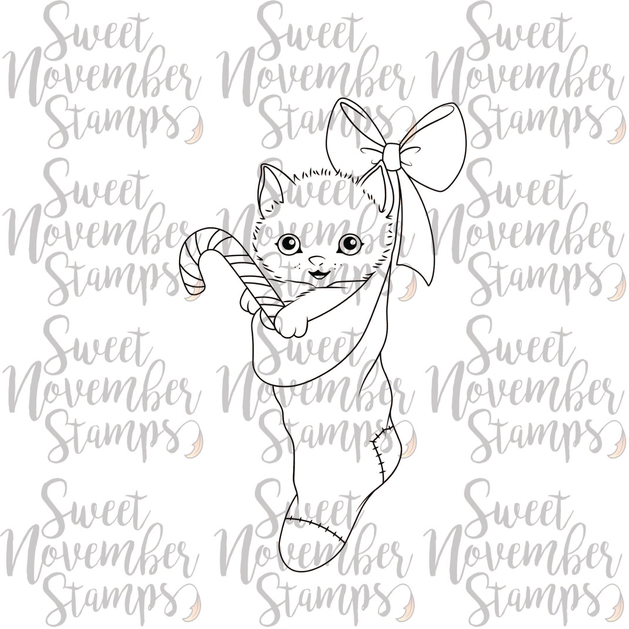 Digital Stamp - Stocking Stuffers: Fluffy