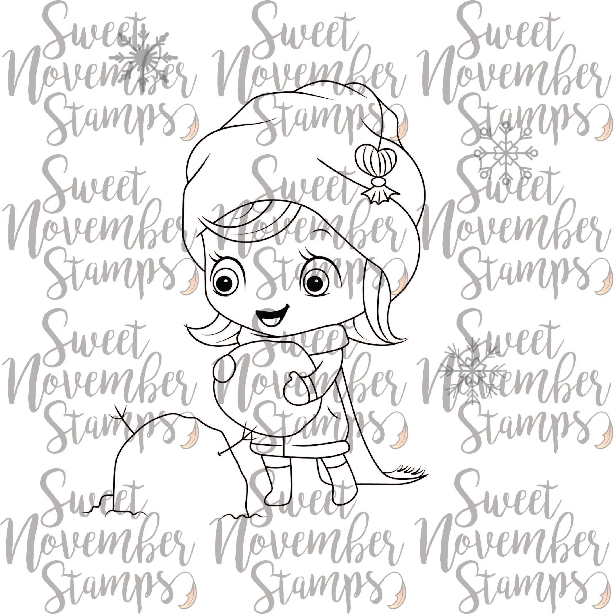 Digital Stamp - Flutterbee Wynter