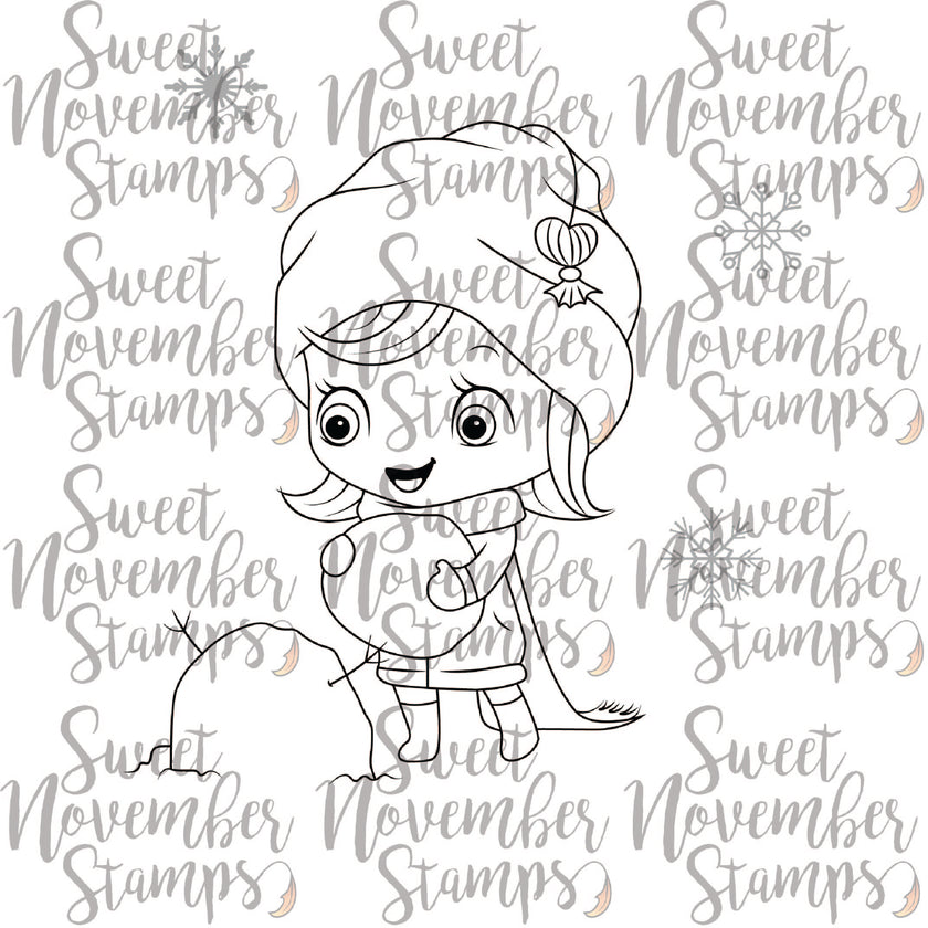 Digital Stamp - Flutterbee Wynter