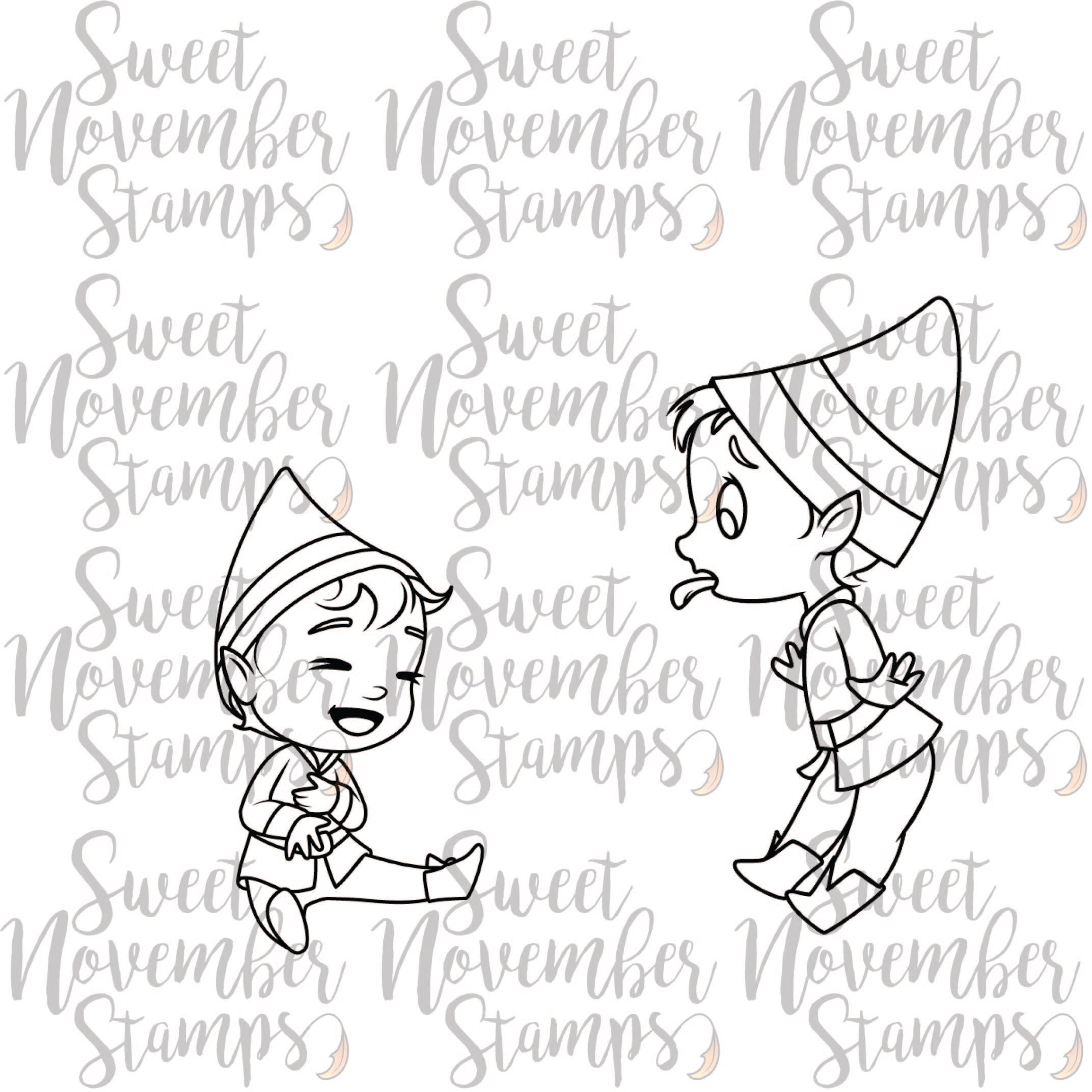 Digital Stamp - Frosty Shenanigans: Elves set