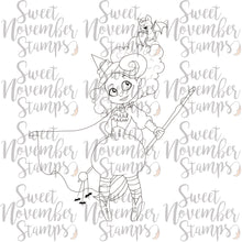 Load image into Gallery viewer, Digital Stamp - It&#39;s Halloween Witches - Full Moon Faye
