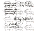 Digital Stamp - Galentine Fairies: Sentiment Pack