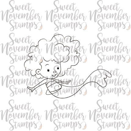 Digital Stamp - The Guppies: Gilly