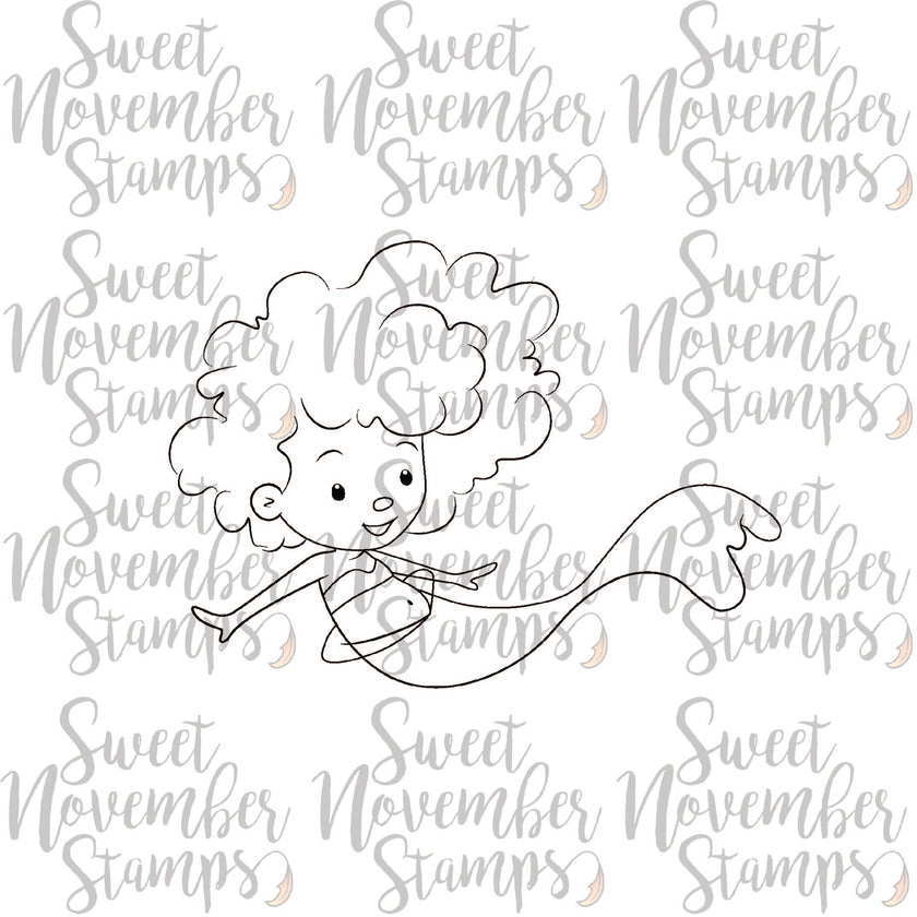 Digital Stamp - The Guppies: Gilly