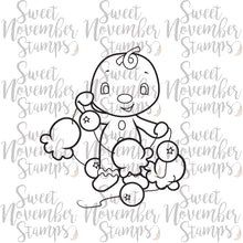 Load image into Gallery viewer, Digital Stamp - Sweet November Vault: Gingy with garland
