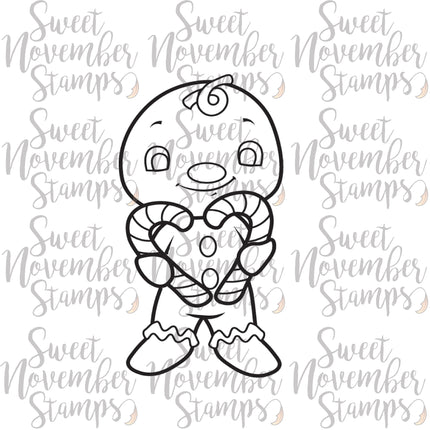 Digital Stamp - Sweet November Vault: Gingy's heart
