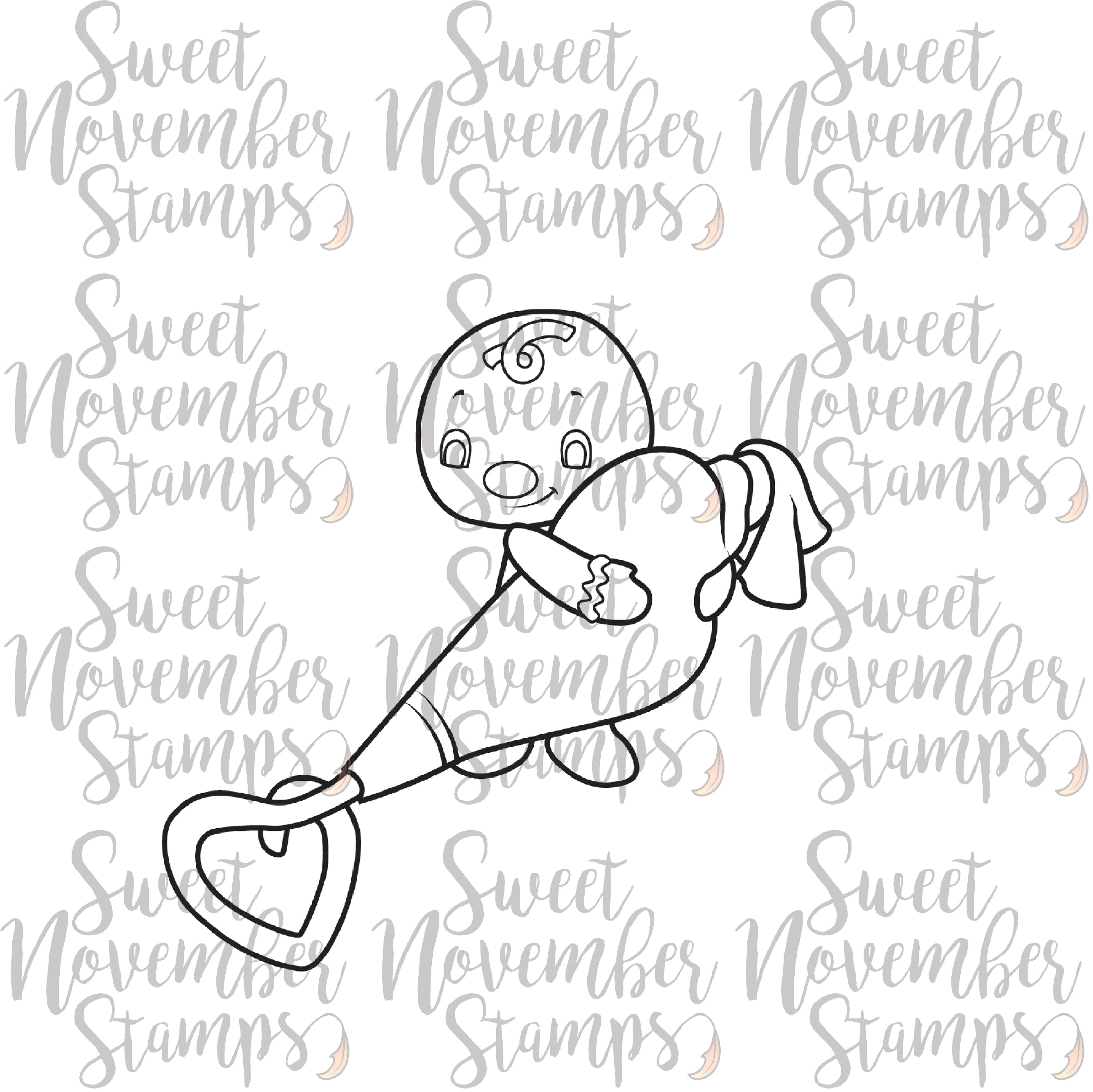 Digital Stamp - Sweet November Vault: Gingy's icing