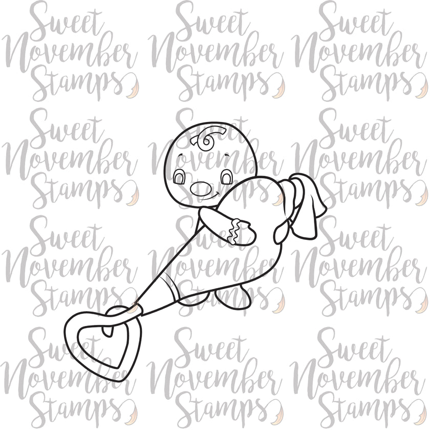 Digital Stamp - Sweet November Vault: Gingy's icing