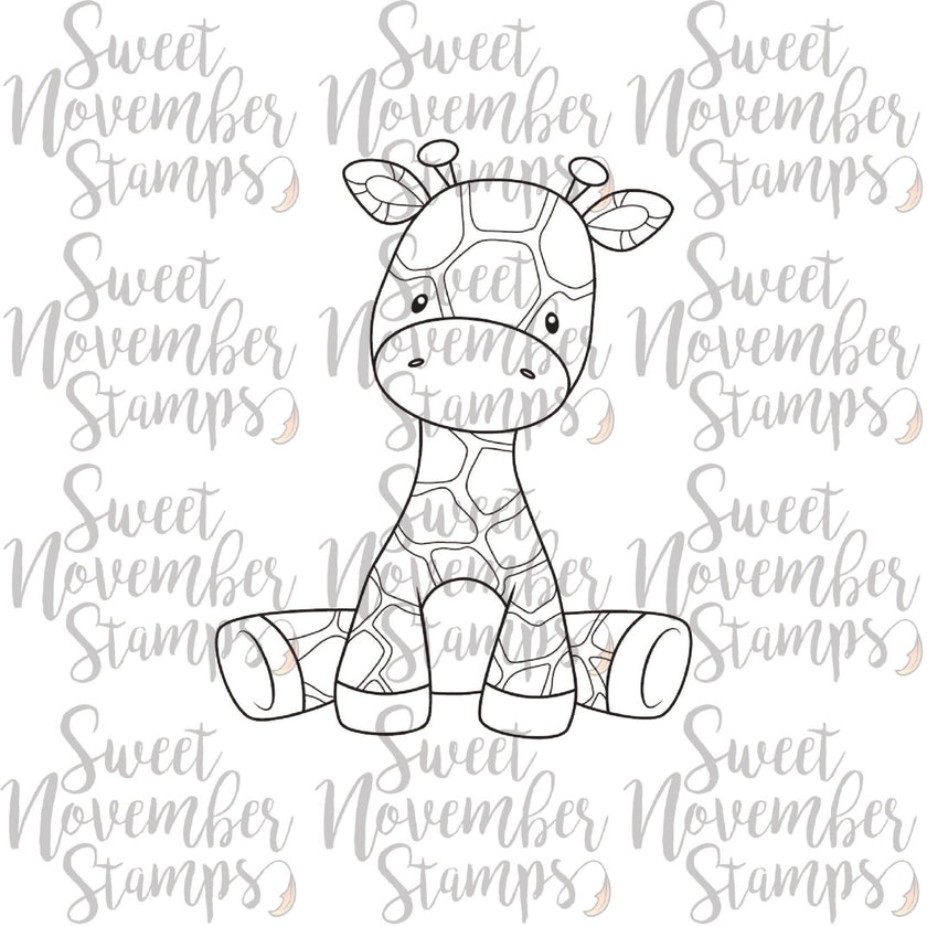 Digital Stamp - Sweet November Vault: Safari Pal Giraffe