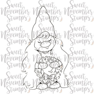 Digital Stamp - I'll be Gnome for Christmas: Gnann