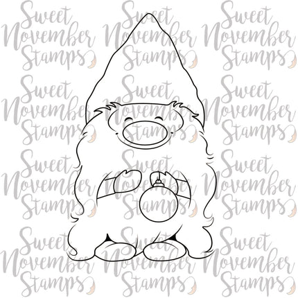Digital Stamp - Gnome for the Holidays: Gnewton