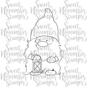 Digital Stamp - Gnome for the Holidays: Gnigel