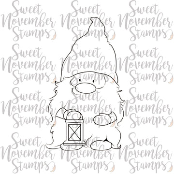 Digital Stamp - Gnome for the Holidays: Gnigel