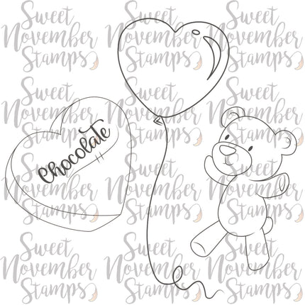 Digital Stamp - Scene Builder: Gnome Valentine's Add-on
