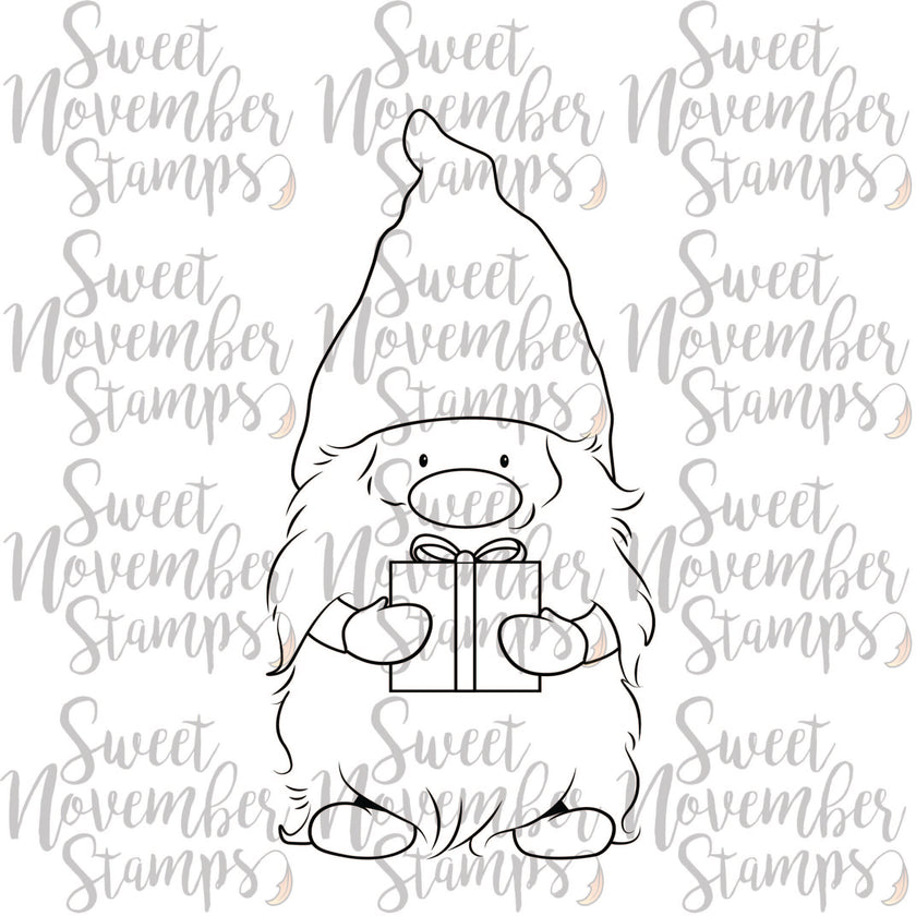 Digital Stamp - Gnome for the Holidays: Gnorbitt