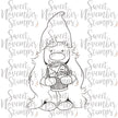 Digital Stamp - I'll be Gnome for Christmas: Gnorma