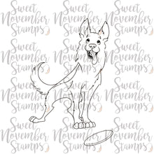 Load image into Gallery viewer, Digital Stamp - Dog Park: Harley the German Shepherd
