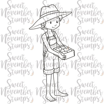 Digital Stamp - The Brownies Farmers Market: Hickory
